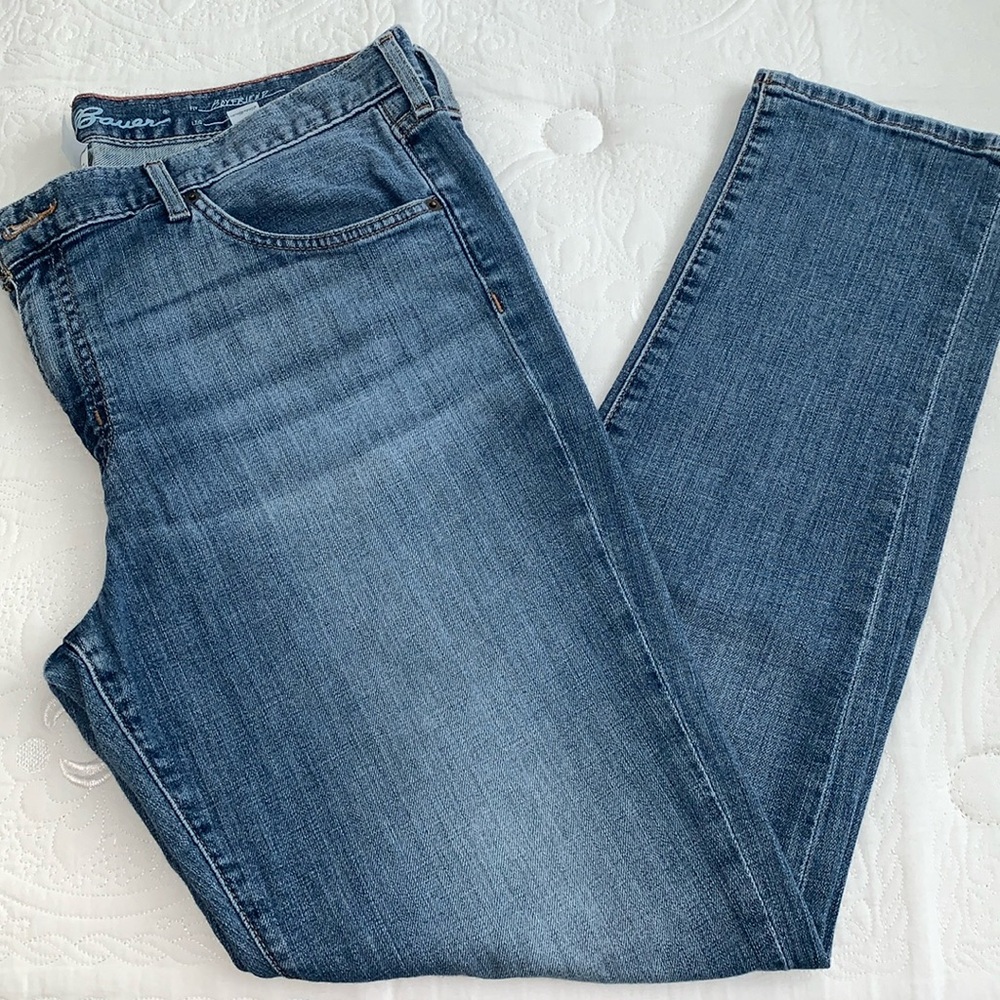 Eddie Bauer boyfriend slim leg jeans Sz 12